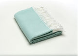 Fringed Herringbone Throw Blanket